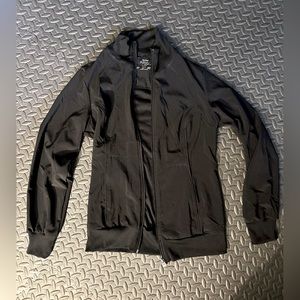 Cherokee Infinity Black Scrub Jacket